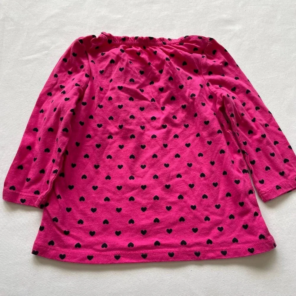 Jumping Beans Pink Polka Dot Crown Shirt size 12 Months - Picture 5 of 5